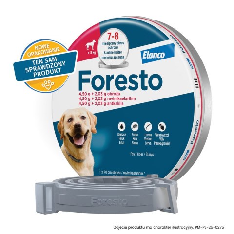 Foresto Obroża - dla psów powyżej 8 kg