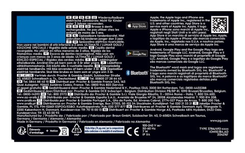 Szczoteczka Oral-B iO Series 10 Special Edition Lunar Gold