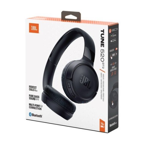 Słuchawki nauszne JBL T520 BT2 czarne