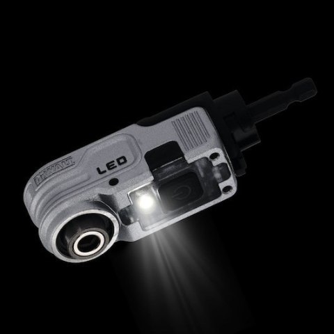 DEWALT przystawka kątowa HEX z oświetleniem LED