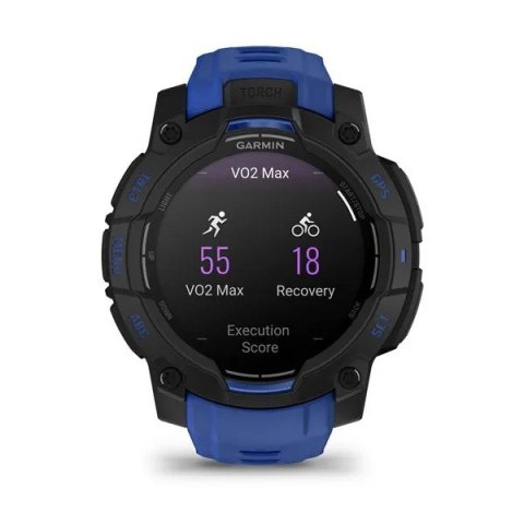 Garmin Instinct 3 3,05 cm (1.2") AMOLED 45 mm Cyfrowy 390 x 390 px Czarny GPS