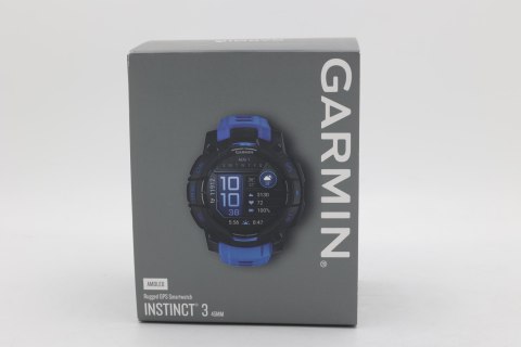 Garmin Instinct 3 3,05 cm (1.2") AMOLED 45 mm Cyfrowy 390 x 390 px Czarny GPS