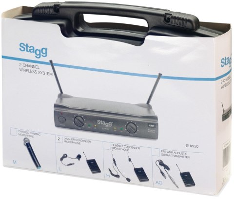 STAGG SUW 50 LL FH EU - Bezprzewodowy system UHF