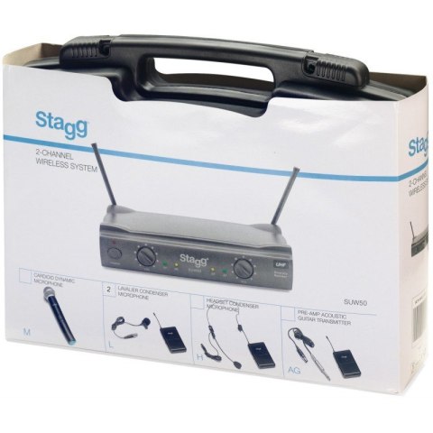 STAGG SUW 50 MM FH EU - Bezprzewodowy system UHF