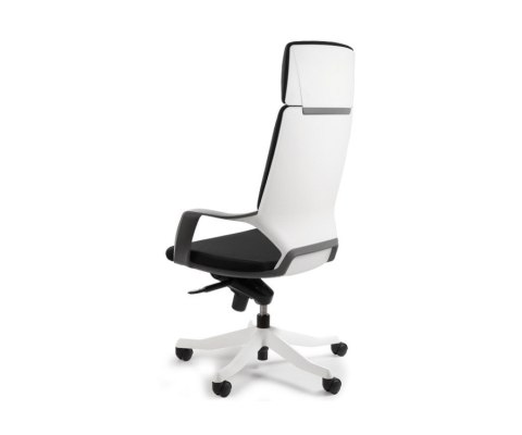 Fotel biurowy Apollo BL401 magenta/biały