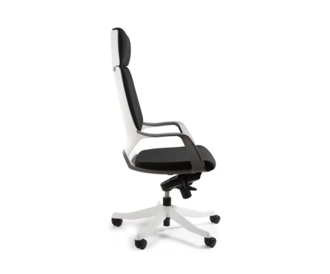 Fotel biurowy Apollo BL401 magenta/biały