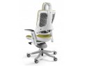 Fotel biurowy Wau 2 BL411 tkanina olive/biały