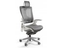 Fotel biurowy Wau 2 NW41 siatka charcoal/biały