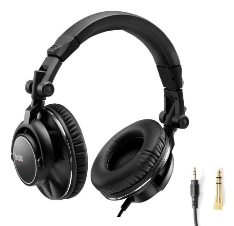 Hercules HDP DJ60 Słuchawki Przewodowa Opaska na głowę Muzyka Czarny