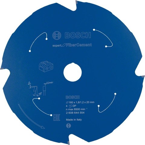 Tarcza tnąca Bosch 2 608 644 554 16cm 1szt.