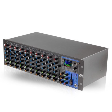 DNA Professional RM12 FX - mikser analogowy z Bluetooth DSP EQ MP3 zasilaniem Phantom, 12 kanałów