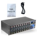DNA Professional RM12 FX - mikser analogowy z Bluetooth DSP EQ MP3 zasilaniem Phantom, 12 kanałów