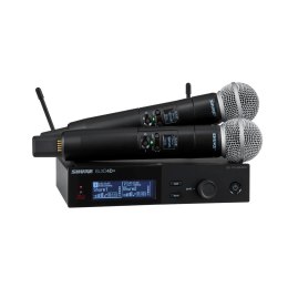 Shure SLXD24D+E/58 - Podwójny system bezprzewodowy z kapsułami SM58