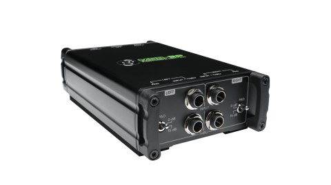 Pasywna skrzynka bezpośrednia Mackie MDB-2P na gitarę basową, pianino cyfrowe, gitarę, syntezator, czarna, 20-20000 Hz, 140000 O