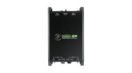 Pasywna skrzynka bezpośrednia Mackie MDB-2P na gitarę basową, pianino cyfrowe, gitarę, syntezator, czarna, 20-20000 Hz, 140000 O