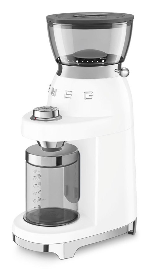 Smeg CGF03WHEU młynek do kawy 150 W Biały