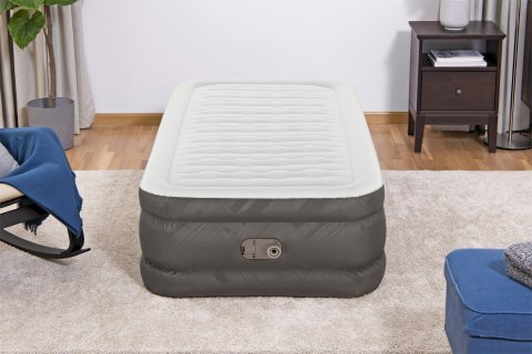 Bestway 69048 / 23 dmuchany materac Pojedynczy materac Szary, Biały Unisex