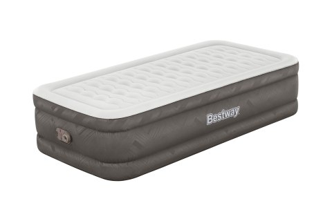 Bestway 69048 / 23 dmuchany materac Pojedynczy materac Szary, Biały Unisex