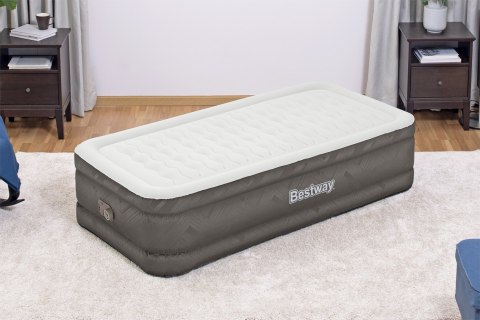 Bestway 69048 / 23 dmuchany materac Pojedynczy materac Szary, Biały Unisex