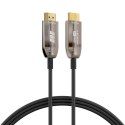 EFB Elektronik HDMI-21-00007 kabel HDMI 20 m HDMI Typu A (Standard) Czarny, Stal nierdzewna
