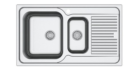 STAINLESS STEEL SINK SATIN AS 192/SIPHON