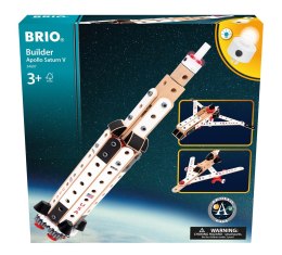 Zestaw konstrukcyjny Brio BUILDER NASA Apollo Saturn V / od 3 lat