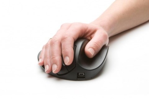 BakkerElkhuizen HandShoeMouse Wireless myszka Biuro Po prawej stronie RF Wireless Optyczny 1000 DPI
