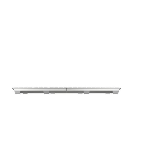 CHERRY KC 6000C FOR MAC klawiatura Uniwersalne USB QWERTZ Niemiecki Srebrny
