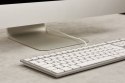 CHERRY KC 6000C FOR MAC klawiatura Uniwersalne USB QWERTZ Niemiecki Srebrny