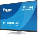 Iiyama ProLite T2752MSC-W1AG monitor komputerowy 68,6 cm (27") 1920 x 1080 px Full HD LCD Ekran dotykowy Biały
