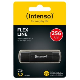 Intenso 3544492 pamięć USB 256 GB USB Type-A / USB Type-C 3.2 Gen 1 (3.1 Gen 1) Czarny