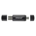 Intenso 3544492 pamięć USB 256 GB USB Type-A / USB Type-C 3.2 Gen 1 (3.1 Gen 1) Czarny