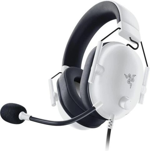 Razer Blackshark V2 X Zestaw słuchawkowy Przewodowa Opaska na głowę Gaming Czarny, Biały