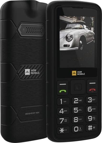 AGM M9 LTE 6,1 cm (2.4") 131 g Czarny