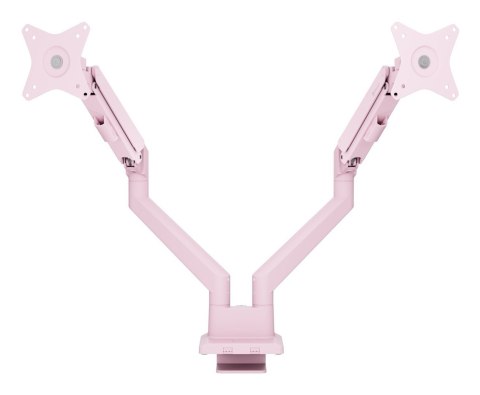 Arozzi AZ-ALZARE-NEO-DUO-PNK uchwyt / stojak do monitorów 81,3 cm (32") Biurko Różowy