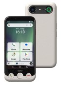 Doro Aurora A10 11,4 cm (4.5") Dual SIM Android 14 4G USB Type-C 4 GB 64 GB 3000 mAh Czarny, Biały