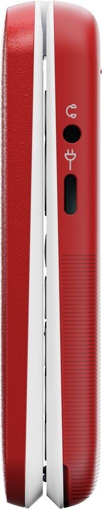 Doro Leva L30 7,11 cm (2.8") 142,7 g Czerwony, Biały Telefon funkcjonalny