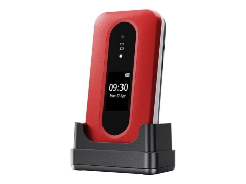 Doro Leva L30 7,11 cm (2.8") 142,7 g Czerwony, Biały Telefon funkcjonalny