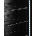 Lodówka chłodziarka barowa 2-drzwiowa z podświetlanym panelem 512 l 510 W