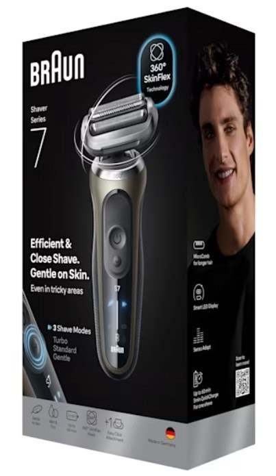 SHAVER 72-C1200S GOLD BRAUN