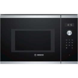 Bosch Microwave Oven BFL554MS0 31.5 L, Retractable, Rotary knob, Start button, Touch Control, 900 W, Stainless steel, Built-in,