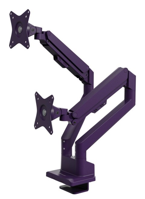 Arozzi AZ-ALZARE-NEO-DUO-PP uchwyt / stojak do monitorów 81,3 cm (32") Biurko Fioletowy