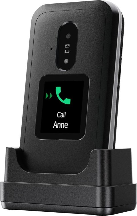 Doro Leva E30 7,11 cm (2.8") 142,7 g Czarny, Biały Telefon funkcjonalny