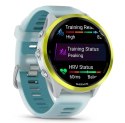 Garmin Forerunner 570 3,56 cm (1.4") AMOLED 47 mm Cyfrowy 454 x 454 px Ekran dotykowy Biały, Żółty Wi-Fi GPS