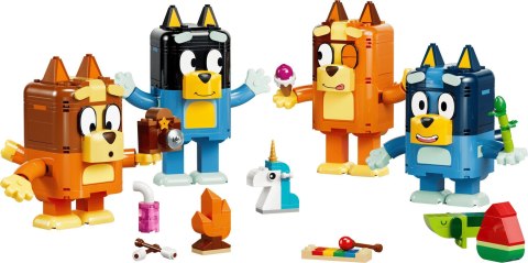LEGO Bluey 11217 - Rodzina Blue z klocków