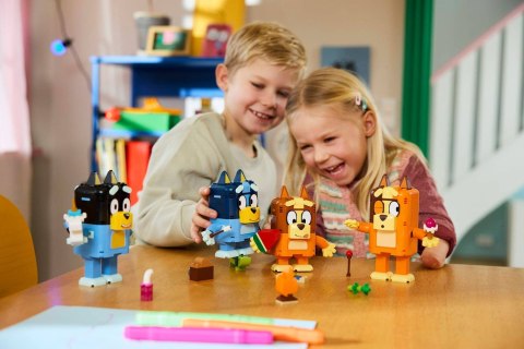 LEGO Bluey 11217 - Rodzina Blue z klocków