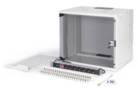 Digitus Zestaw sieciowy SOHO Pro, 483 mm (19") - 9U, 540 x 400 mm (szer. x gł.)