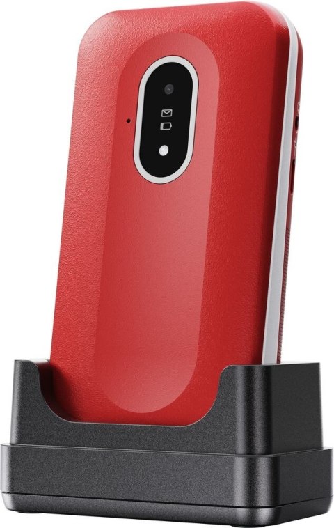 Doro Leva L20 7,11 cm (2.8") 132 g Czerwony, Biały Telefon funkcjonalny