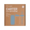 Kubek termiczny 473 ml Carter Move Mug 3w1 +3 nakrętki Fellow pudrowy niebieski