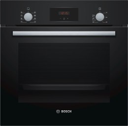 Piekarnik elektryczny BOSCH HBF153BB0 Serie 2 71 l | termoobieg | grill | EcoClean | czarny